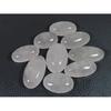 310Cts.Natural Pink Rose Quartz Oval Shape Cabachon Loose Gemstone 09Pcs Lot C-2515