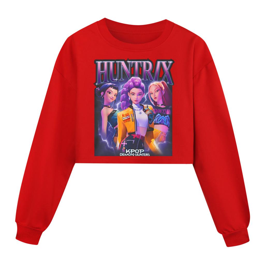 5029 Kids Girls Rumi Zoey Mira Printed Casual Long Sleeves Round Neck Sweatshirt Top