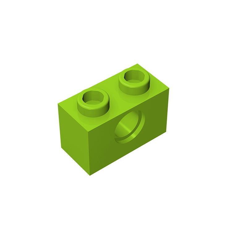 1 Pcs Buildings Blocks 3700 Brick 1 X 2 with Hole Collections Bulk Modular GBC Toy For High-Tech MOC Set