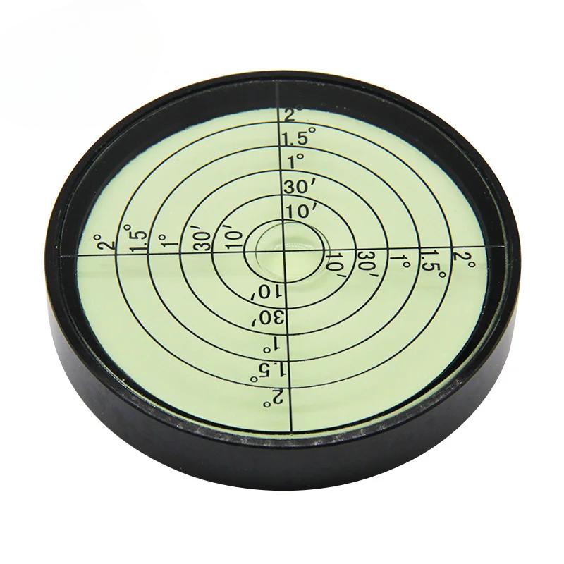 Universal Level 10 Minute Circular Level Bubble Portable Level Bubble High-precision Metal Magnetic Level 6010