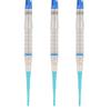 Cuesoul FESTIVAL Series Tungsten Darts OTO Small Thread 19g Blue Soft Tip Barrel 90% Set, Tip, (CSDP-BS116-M1)