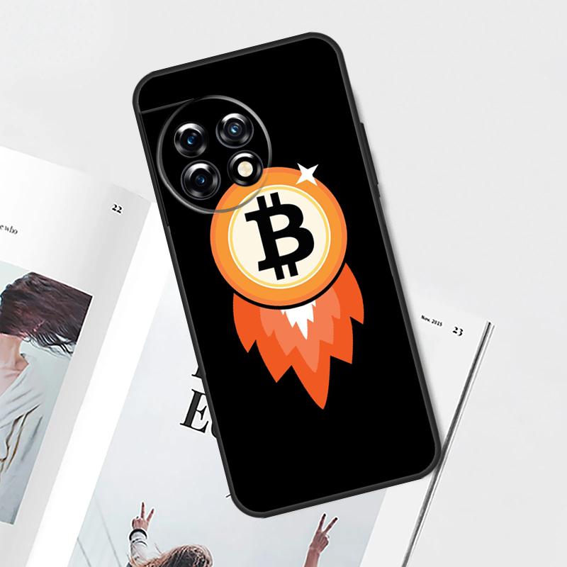Bitcoin Case For OnePlus Nord 5 CE 4 3 Lite N20 N30 OnePlus 15 13 12 11 8 9 10 Pro 12R 13T 13R Cover