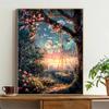 5d DIY Diamond Painting Cross Stitch Swing Scenery Diamond Embroidery Mosaic Full Round Drill Home Decor Crafts