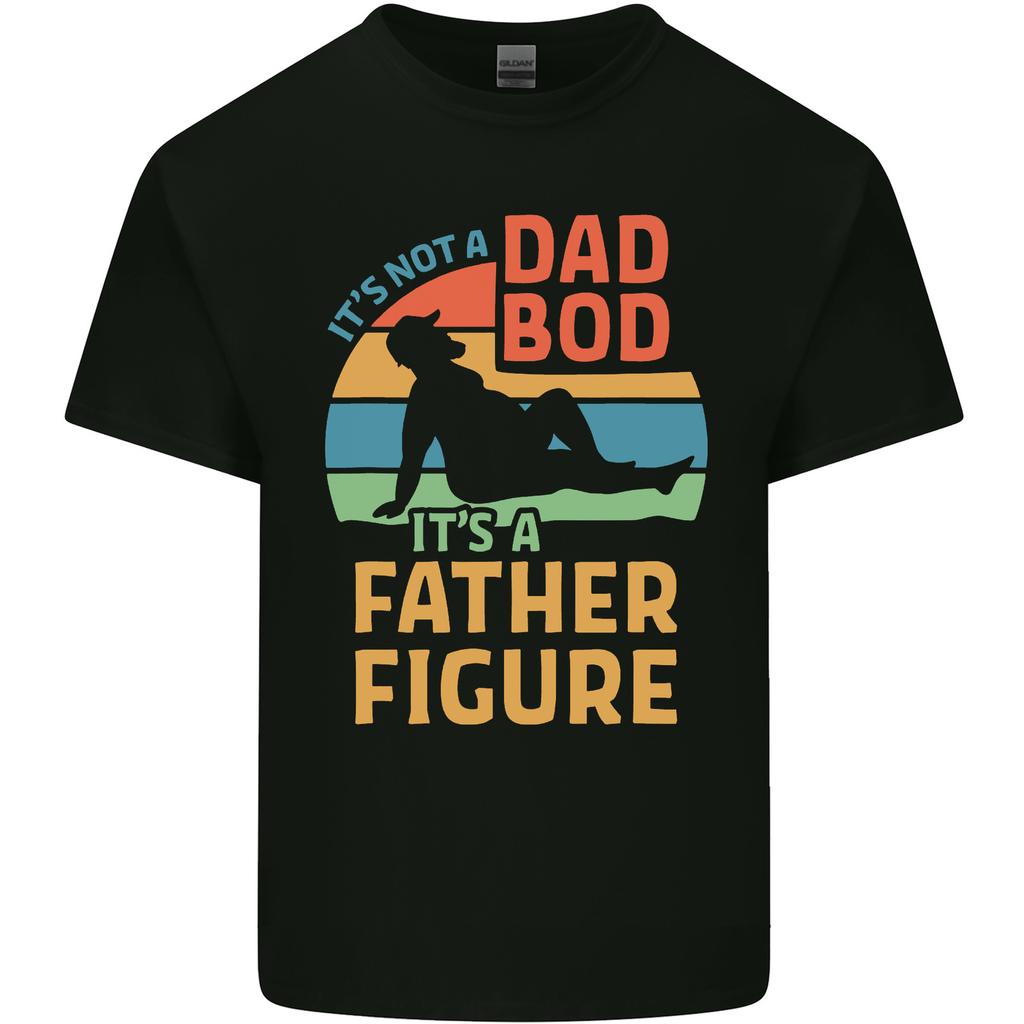Fathers Day Dad Bod Its a Father Figure Unisexs Light Cotton TShirt