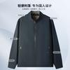 [Clearance and Leakage] [Printed Knitted Inner] Spring and Autumn Anti Wrinkle Business Leisure Collar Long Sleeve Jacket for Men