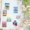 World Travel Famous City Stickers Scenery Diy Kids Toys Gift Decorative Decal For Journal Scrapbook Laptop Luggage Waterproof
