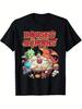 Men's Graphic Oversized Short Sleeve Tee Shirt Y2K Vintage Streetwear Gothic T-Shirts Summer Fit