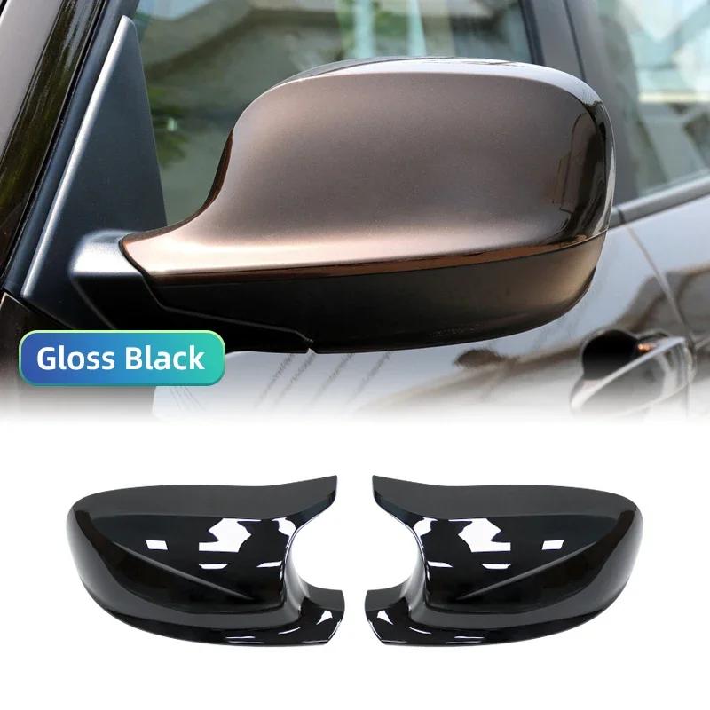 

Car Side Rearview Mirror Cover Cap Trim For BMW X3 F25 X1 E84 Pre-LCI 2010 2011 2012 2013 High Quality Mirror Cover M Style