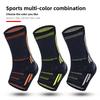 Knitted Sports Silicone Ankle Brace Elastic Pressure Ankle Shock Absorption Anti-collision Fixed Support Ankle Brace