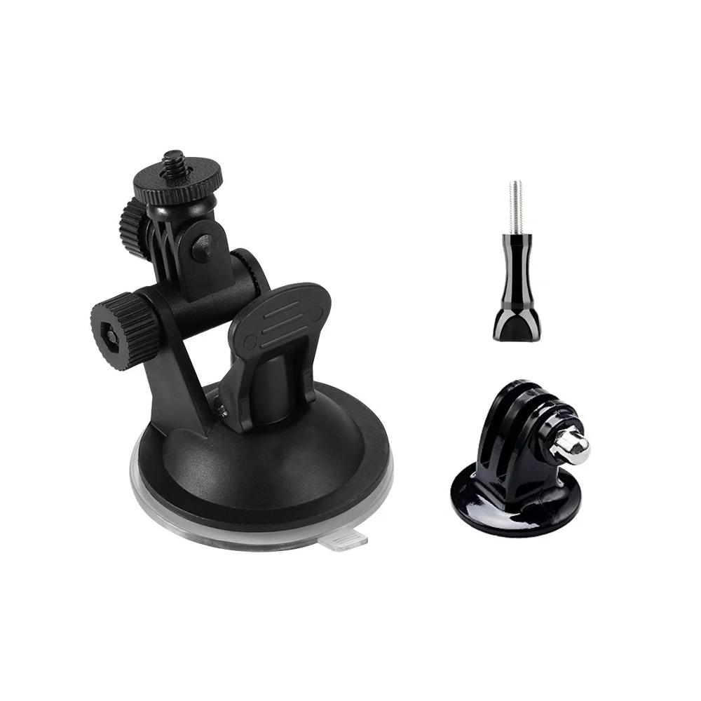 Suction Cup Mount Car Vehicle Window Windshield Holder For GoPro Hero 13 12 11 10 9 8 Insta360 X3 X2 X4 DJI OSMO Action Camera