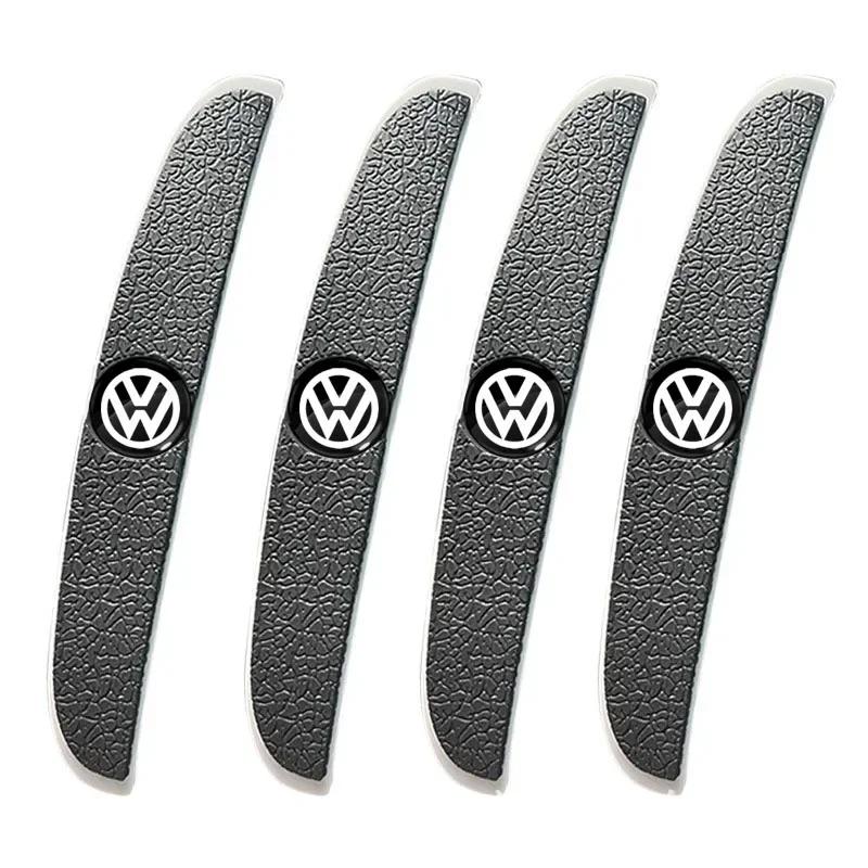 

B5 2025 Hot For Volkswagen 4pcs Car Door Anti-collision Bumper Strips Sticker Car Accessories For Volkswagen Polo Passat B5 B6 T