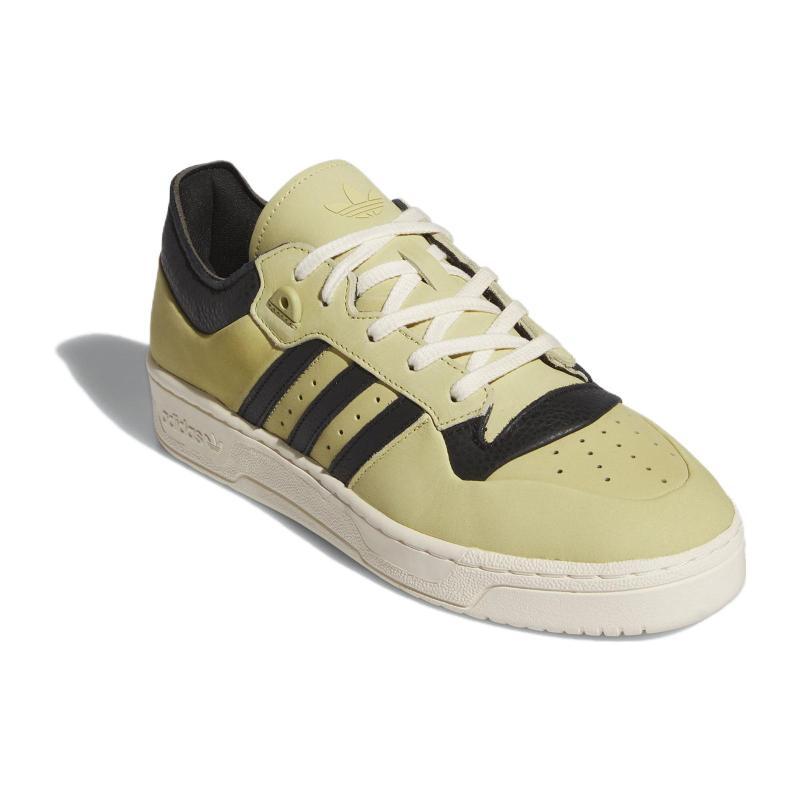 Adidas Rivalry 86 Low 001 'Halo Gold Black' Sneakers ID8252