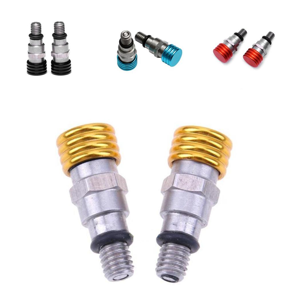 Motocross Fork Air Bleeder Valves M5x08 Fits Showa And Kayaba Forks Durable Stainless Steel