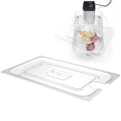 Polycarbonate Lid with Cutout for SousVide for GN 12 Containers Hendi 864210