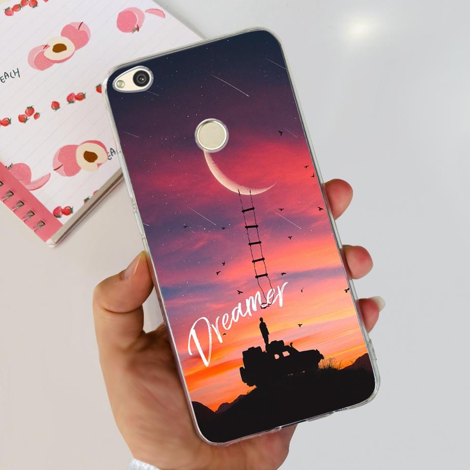 For Huawei P8 Lite 2017 Case Honor 8 Lite Popular Flowers Cartoon Cover Soft Silicone Phone Cases For Huawei P9 Lite 2017 Bumper