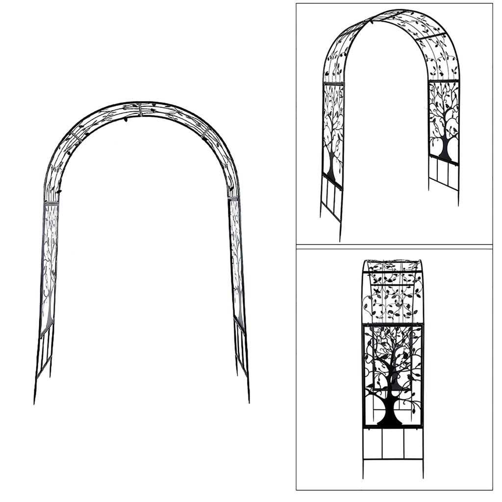Outdoor Garden Arch Plant Climbing Rack Trellis for Party Wedding Ceremony Decoration