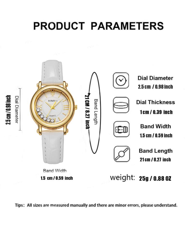 New Korean version simple ball ladies quartz watch Fashion leather women's student watch