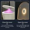 RGB Color Changing Toilet Lid Sanitizer Automatic UV Sterilization Toilet Sensor Light  Travel