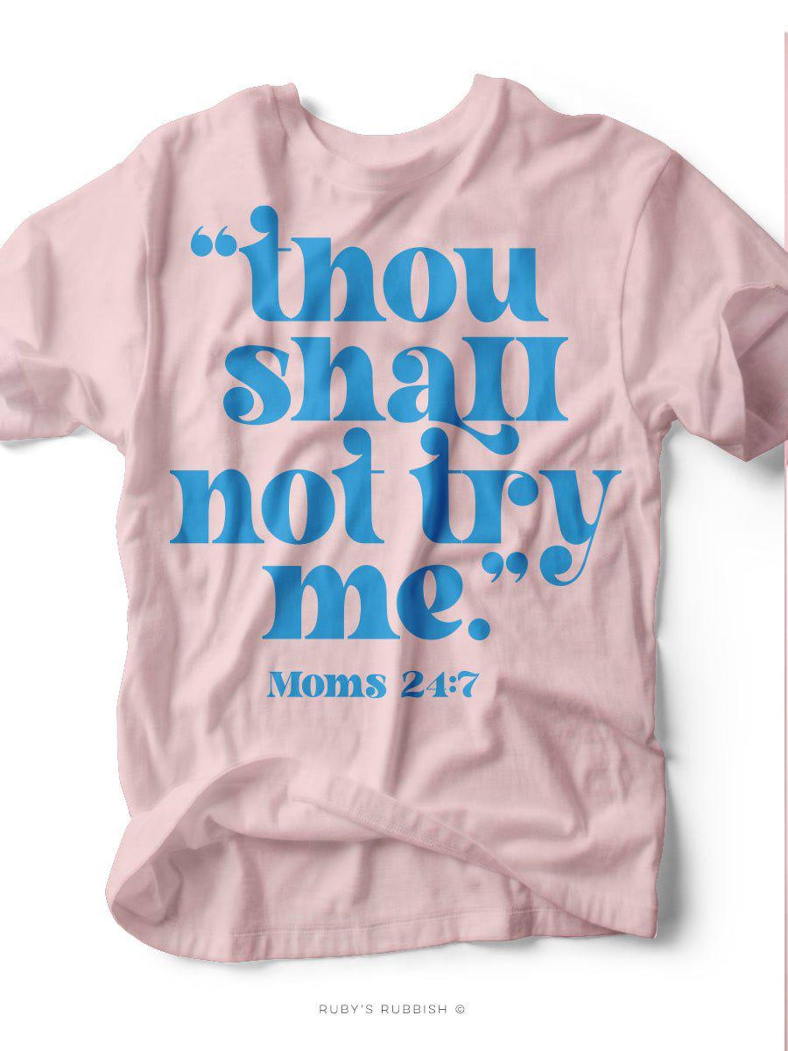 Thou Shall Not | Southern T-Shirt | Ruby s Rubbish® 4XL