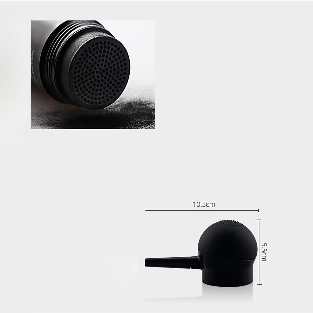 1pc professional pump silicone hair care extension spray portable hair loss fiber powder nozzle tool