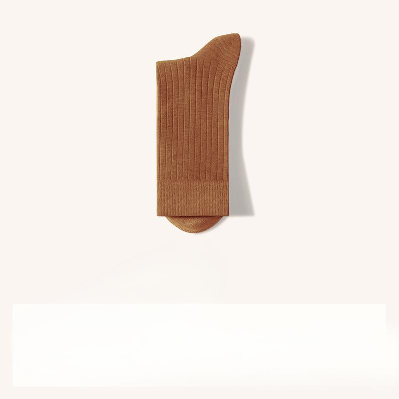 Men's Spring and Autumn Pure Cotton Deodorant Sweat Absorbing Student Tube Socks