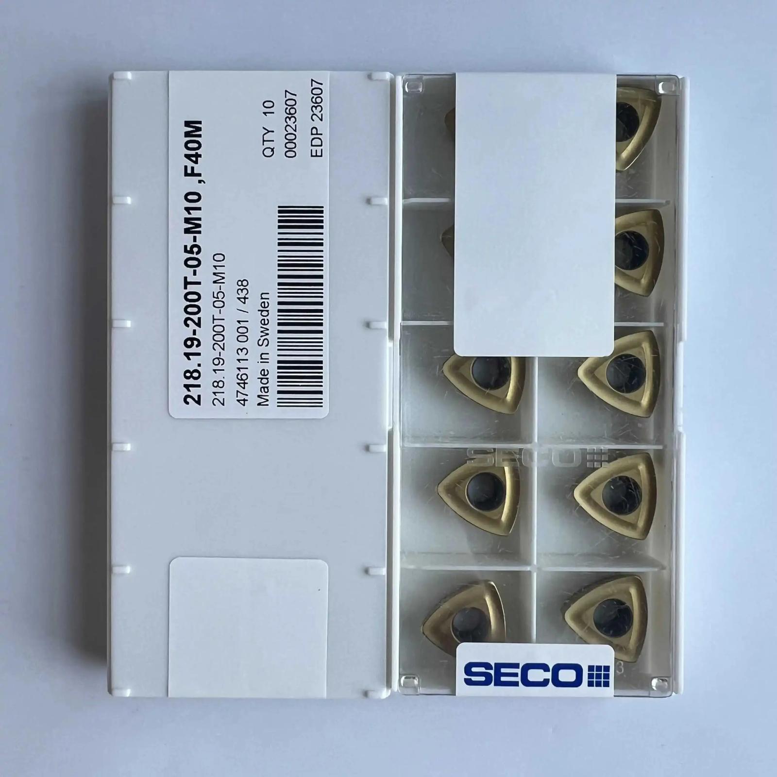 

218.19-200 T-05-M10, F40M / Industrial indexable Carbide Inserts 10 Pcs