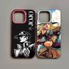 Anime J-JoJo Klassisch B-Bizarre A-Abenteuer Handyhülle Für IPhone 17 16 15 14 11 12 13 Pro Max Plus Pro Bunte Silberne Hülle