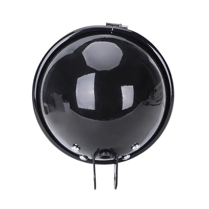 Boîtier de phare LED moto 5,75" pour Harley Davidson Craftride HG2 noir