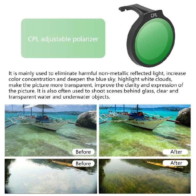 Comprehensive Lens Filter Collection For UAV Quadcopter, Multiple Coated MCUV ND8 CPL Filters Set