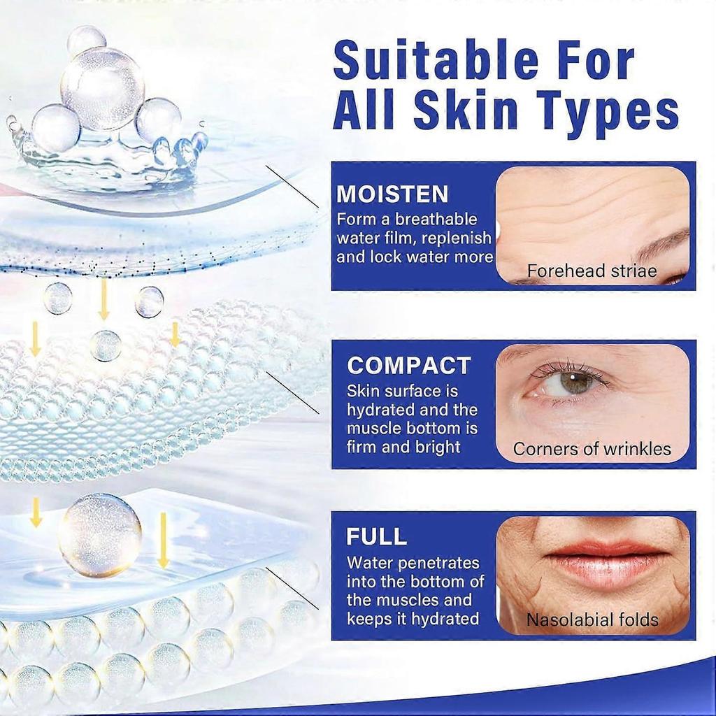 Stock Solution Facial Serum, Plump Skin Anti Aging Serum, Instant Face Tightening Serum for Women, Facial Anti-aging Essence Hydrates, Reduce Fine Lin