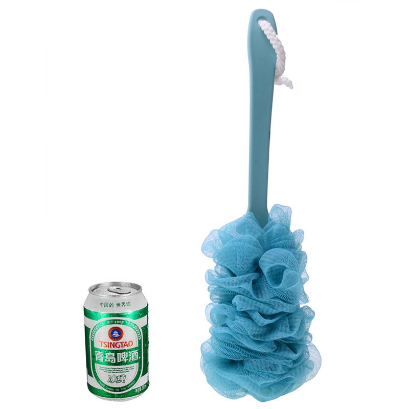 Large Long Handle Bath Rub Bath Bath Ball Flower, Bathroom Bath Brush Bath Rub Bath Brush Bath Rub Back with Lanyard