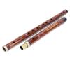 CKey Dry Bitter Bamboo Flute Traditional Orchestral Instrument Set with Storage Box ZD02