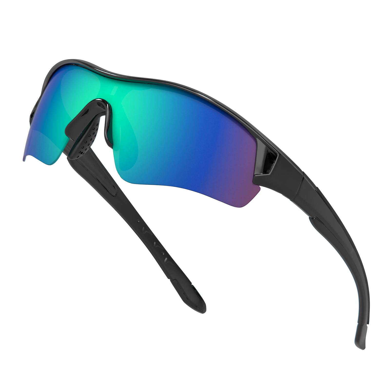 

Спортивные солнцезащитные очки BEACOOL с поляризованными линзами для и маленького обхвата головы Ультра TR90 UV400 Безопасные и для бега, бейсбола, велоспорта, рыбалки,