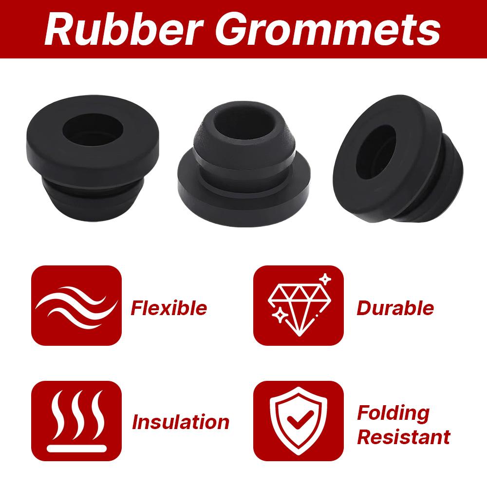 8-12pcs Protective Rubber Plugs Set RV Kitchenware Gas Stoves Holder Rubber Cover Caps for Dometic Smev Thetford RV Accessories