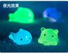 20Pcs Kawaii Luminous Small Resin Cute Glowing Whale Octopus Marine Animal At Night Marine Animal Ornament Fairy Garden Diy Decoration
