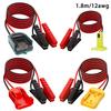 Starthilfe für Dewalt/Makita/Ryobi/Milwaukee/ 18/20V Batterie Autobatterie-Zündgerät Notstrom für das Auto Starthilfekabel 12AWG Kabel
