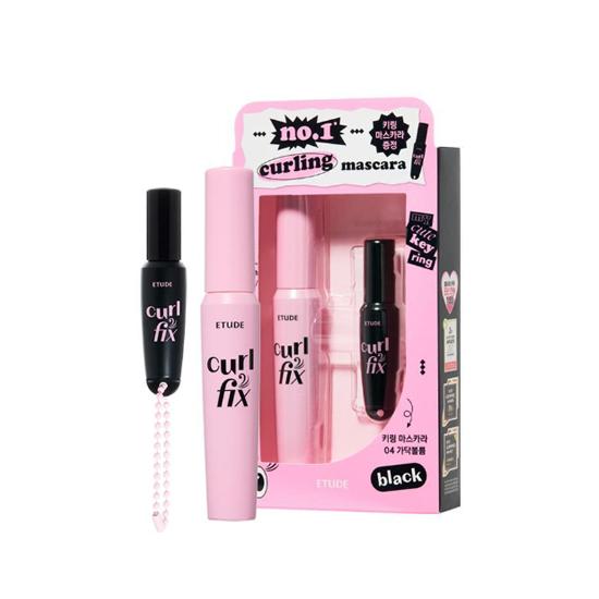 

ETUDE Curl Fix Тушь для ресниц + Брелок Набор из 2 предметов P000DXAT - 01 Black