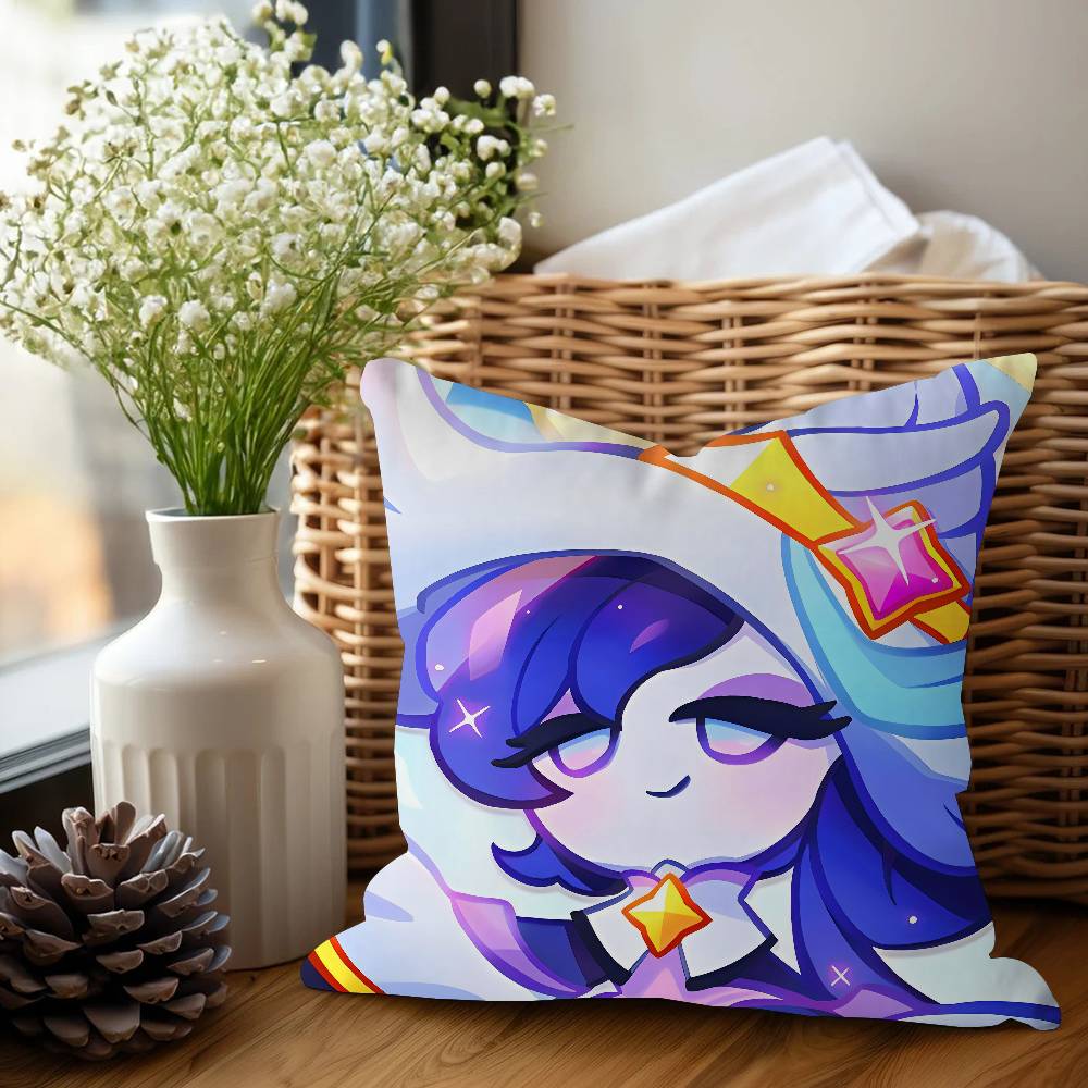 Game C-Cookie R-Run Pillow Cushion Cover Pillowcase Living Room Sofa Home Decor Customized