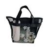 Summer Beach Tote Big Eyes Mesh Bag Sand-proof Waterproof Large Lightweight Travel Bag