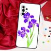 Iris Purple Flower Watercolor For Samsung Galaxy A56 A36 A26 A16 A05 A06 A22 A32 A52 A54 A34 A14 A55 A15 A53 A33 A35 Case