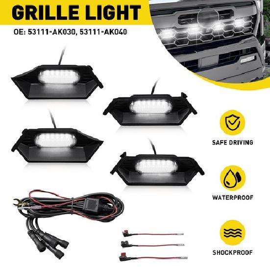LED Grille Light For 2024 2025 Toyota Tacoma TR D Off Road/Sport Accessories