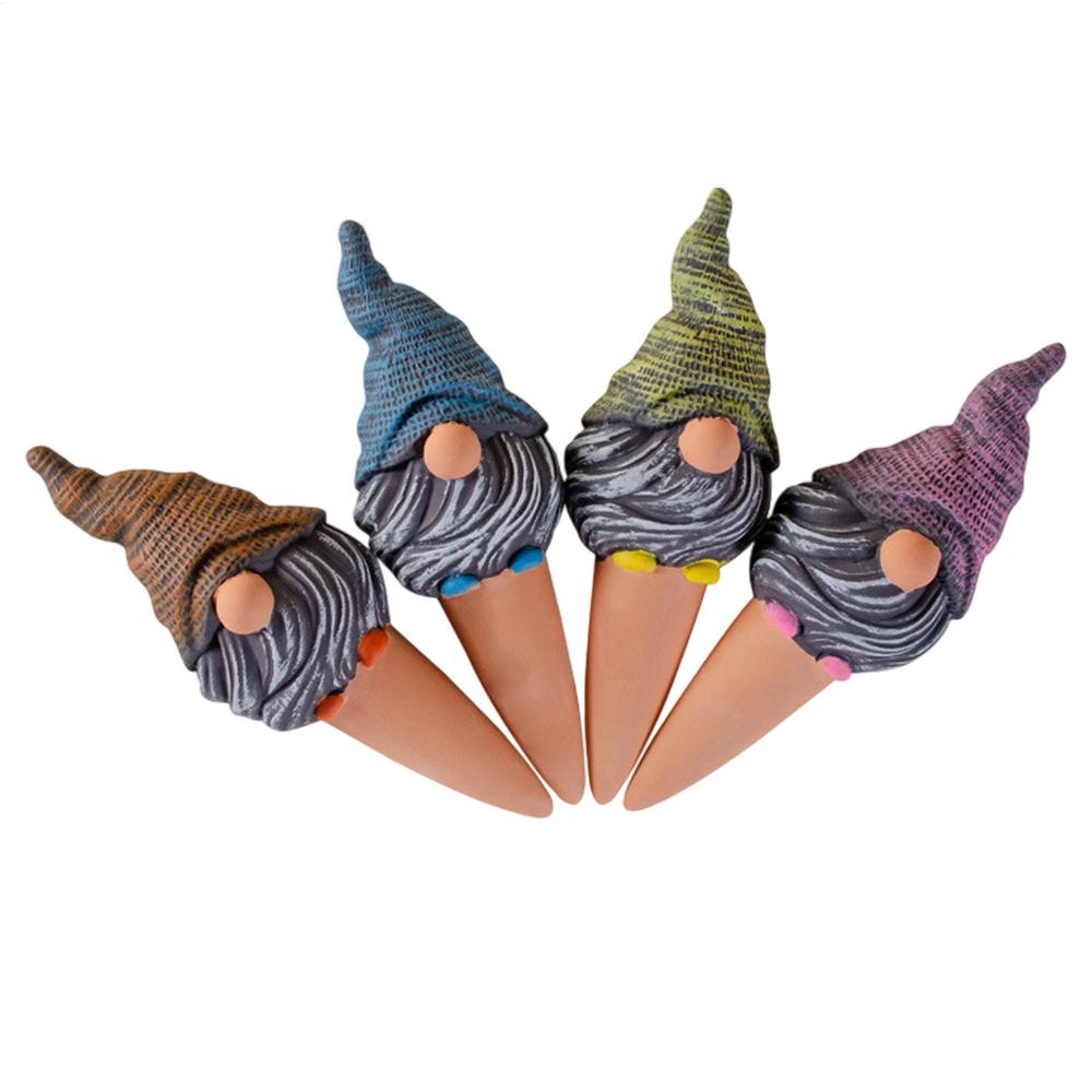 

Self Watering Spikes 4 Pcs Ceramic Plant Watering Stakes Automatic Vacation Houseplant Care for Outdoor Indoor Potted Plants