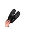 Flat-bottomed French Evening Breeze Gentle Single Shoes Women's Shoes 2025 New Summer Satin Square Head Ballet Ladyshoes