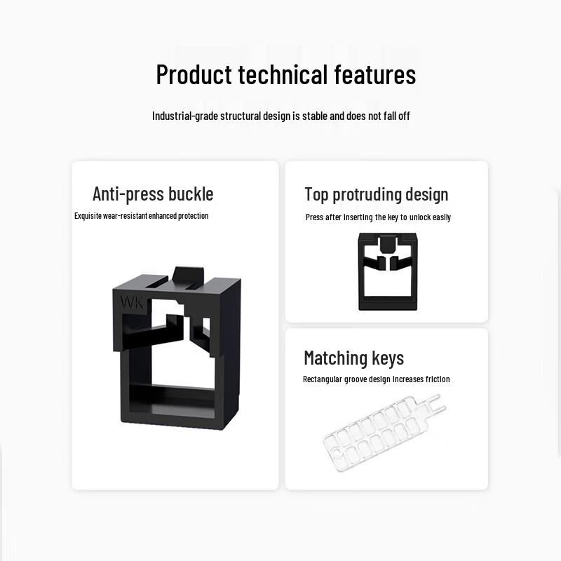 RJ45 Network Port Security Lock Kit