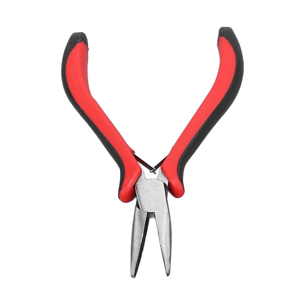 Haarverlängerungs-Werkzeugset Silikonring Haarverlängerungszange Mikro Zughaken Nadel Schlaufeneinfädler und Mikrolink-Werkzeugset