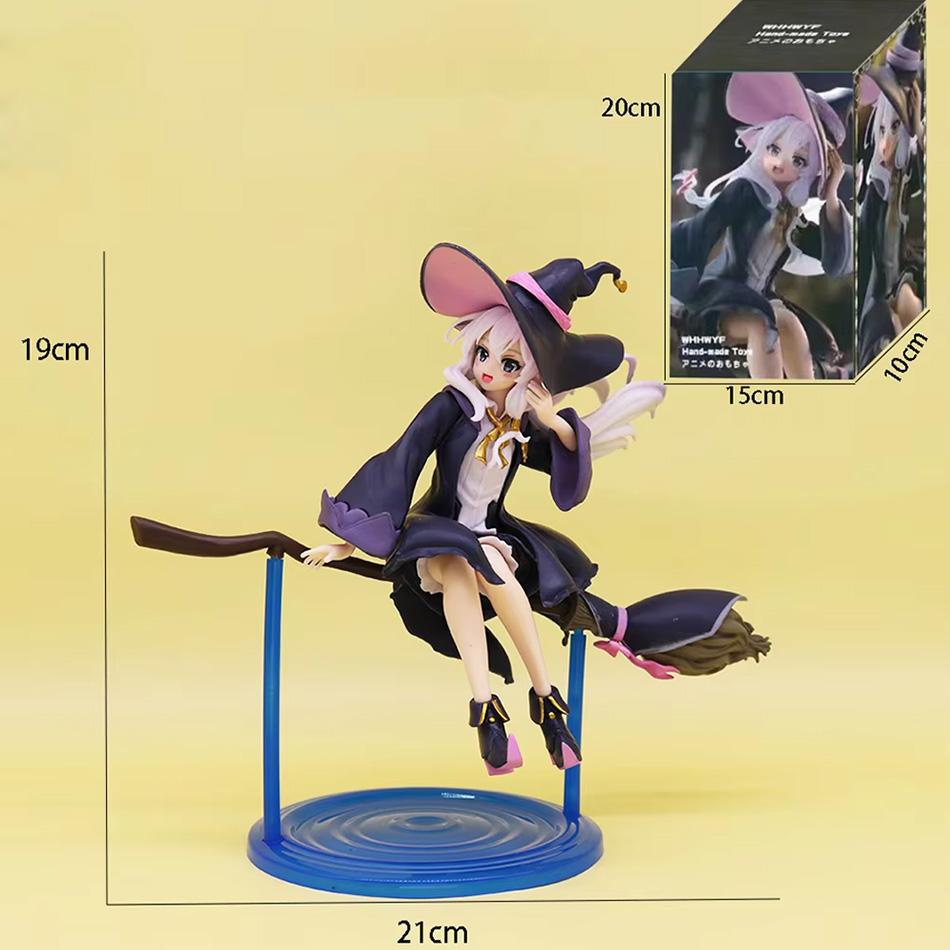 New Elaina Wandering Witch: The Journey Of Elaina 19cm Anime Figure Action Figures Collectible Doll Toy Gift