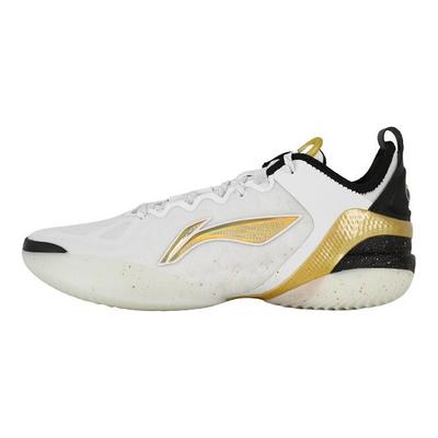 Li Ning Yu Shuai 19 V2 CBA League PE Edition Bequeme Sportliche Stoßdämpfung Verschleißfest Leicht Low-Top Basketballschuhe ABAV049-9