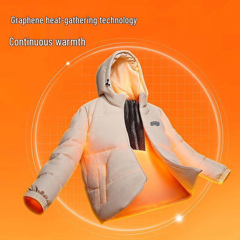 Baleno Men's Winter Hooded Padded Jacket