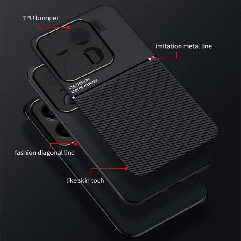 Rugged Non-Slip Case For Xiaomi Mi 15T Pro 5G Protective Cover Magnetic Suction Holder Coque Fundas Capa For Mi 15T 5G