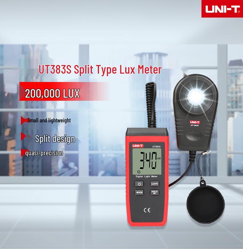 UNI-T Mini Digital-Lichtmesser UT383/UT383BT/S mit Bluetooth Leuchtdichtemesser